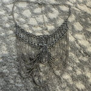 Chic Silver Chain Necklace
